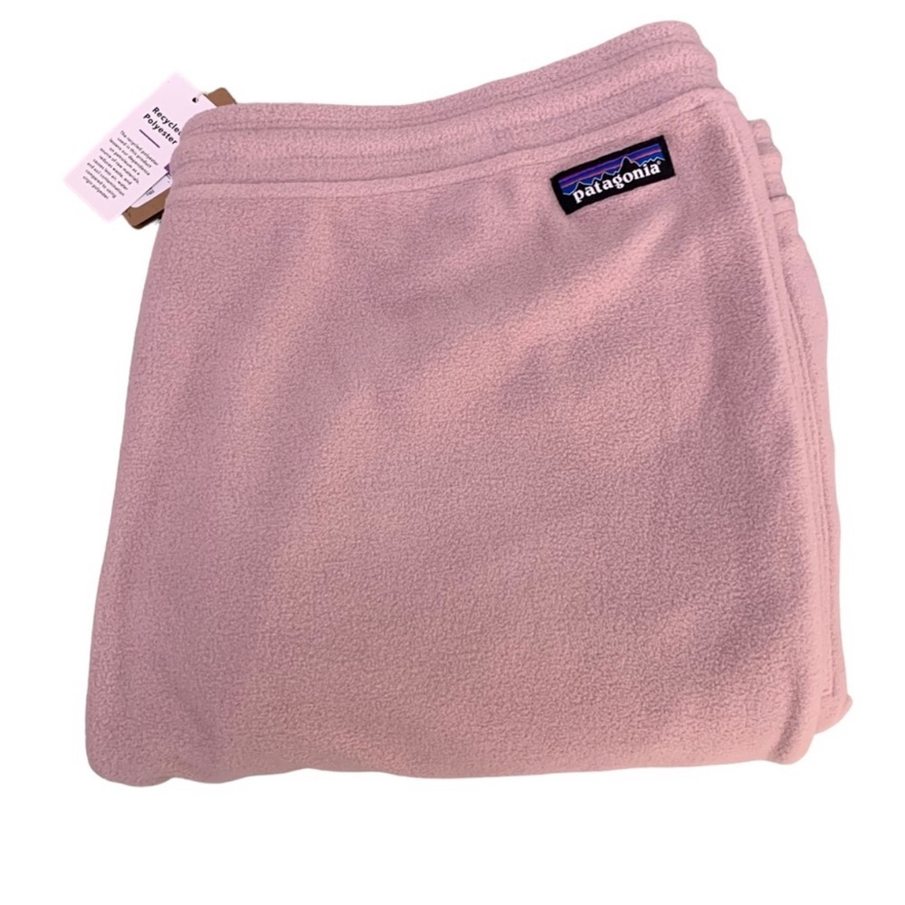 Patagonia Pink Fleece Joggers Women’s size XXL